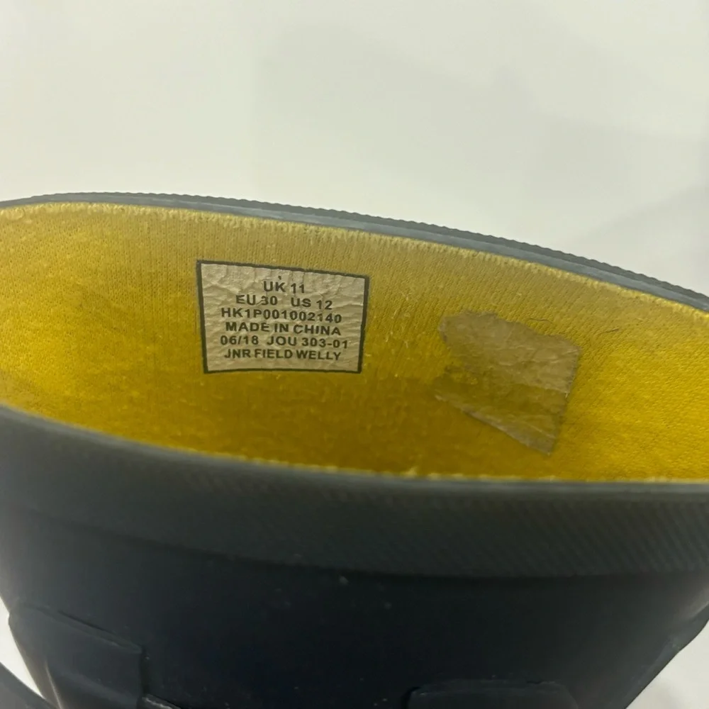 Joules Navy Blue Rain Boots with Buckle